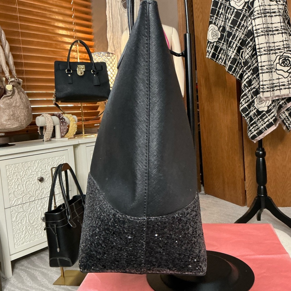 KATE SPADE “Molly Glitter Large Tote” - Picture 4 of 16